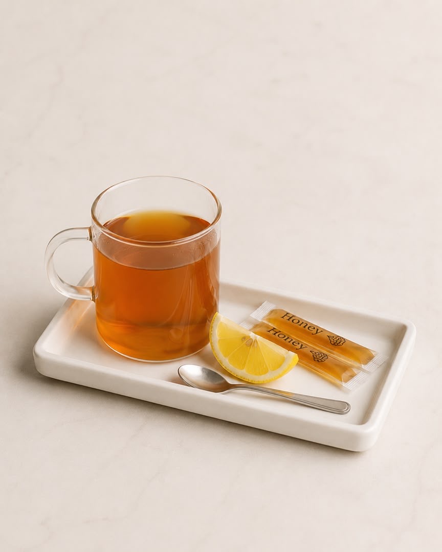 چای لیمو عسل | Lemon and Honey Tea